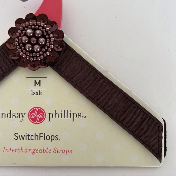 LINDSAY PHILLIPS SWITCHFLOPS SIZE MEDIUM 7/8 NWT - Picture 10 of 10